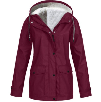 Waterproof Outdoor Jacket Warm Lined