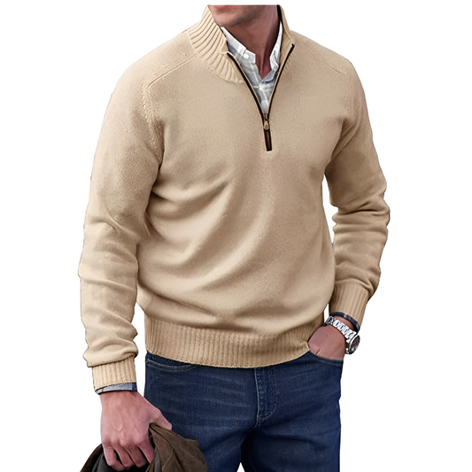 Weicher Wintersweater Elegantes Design - IdealeKleiden