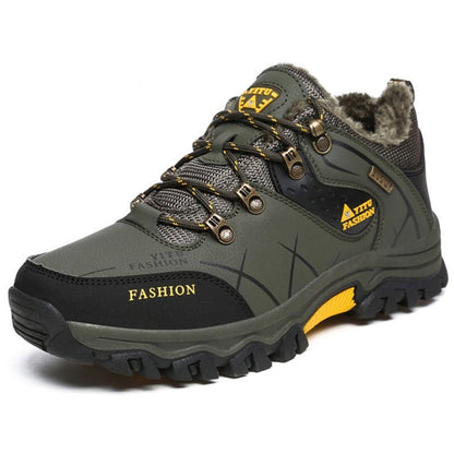 Men's Waterproof Leather Winter Boots