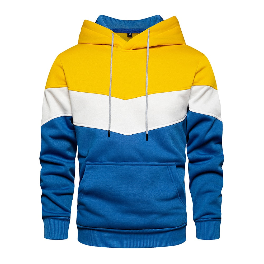 Comfortable Men's Hoodie Cotton Blend