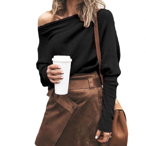 Stylish Off-Shoulder Sweatshirt Jacket for Women