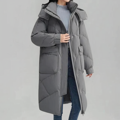 Women's Long Down-Filled Winter Jacket