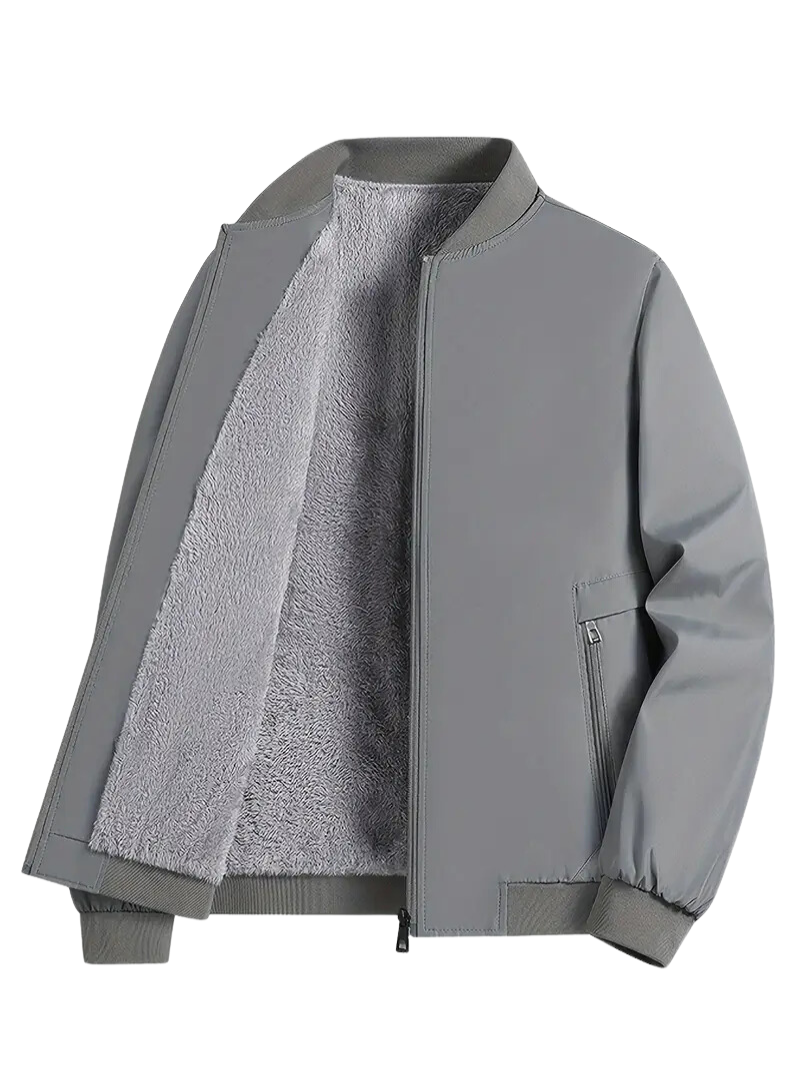 Men's Fleece Jacket Warm Modern Design
