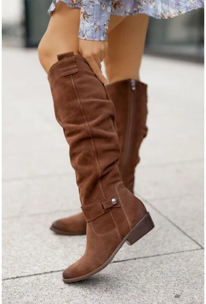 Stylish Leather Boots Women Premium Quality