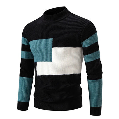 Komfortabler Herren Pullover Rundhals Casual
