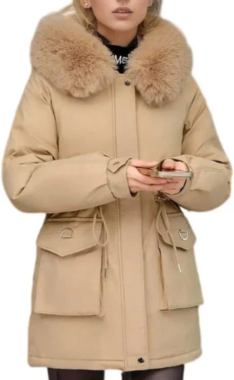 Warm Women's Winter Jacket Breathable