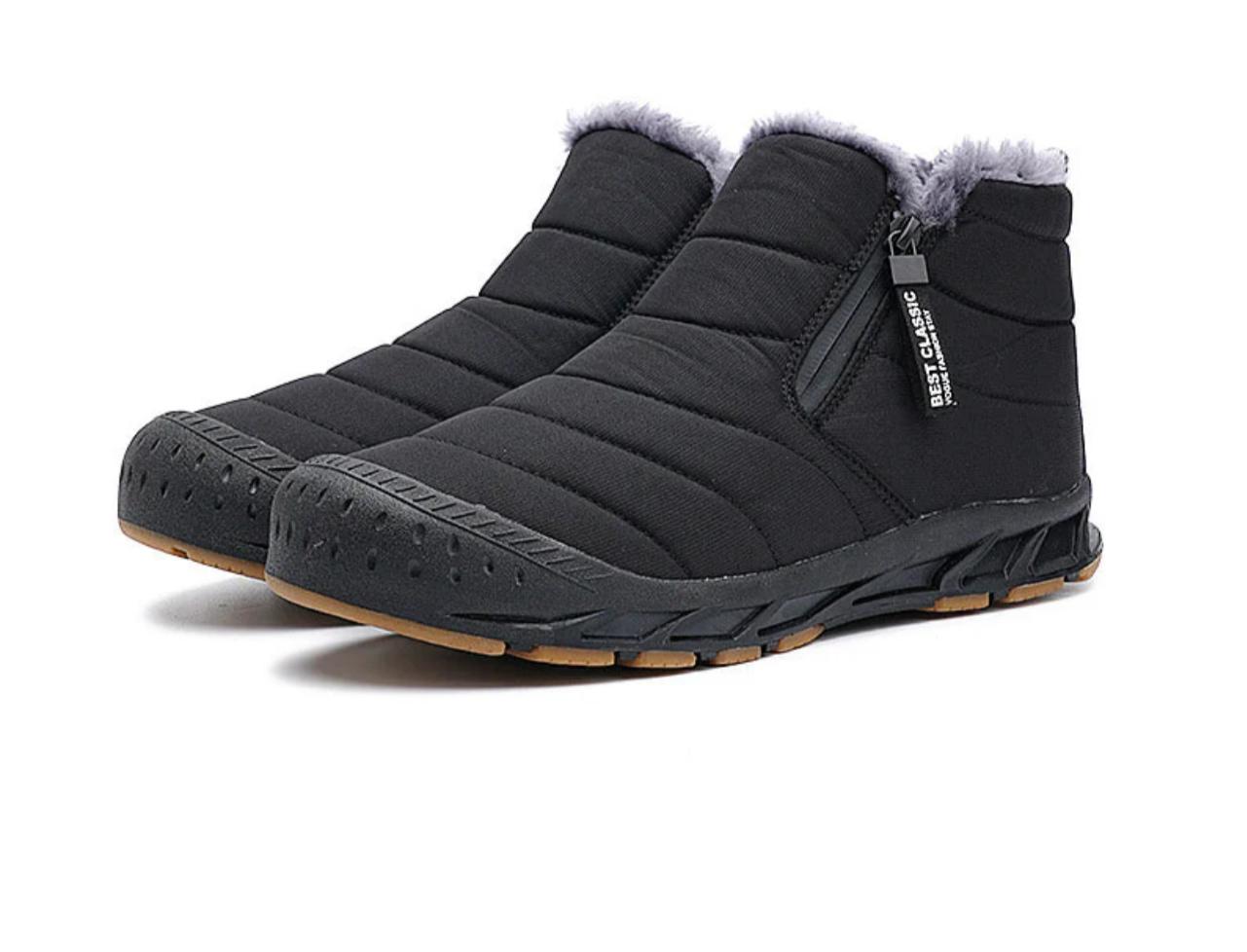 Women's Winter Coat Warm Faux Fur, Lined with Waterproof Snow Boots