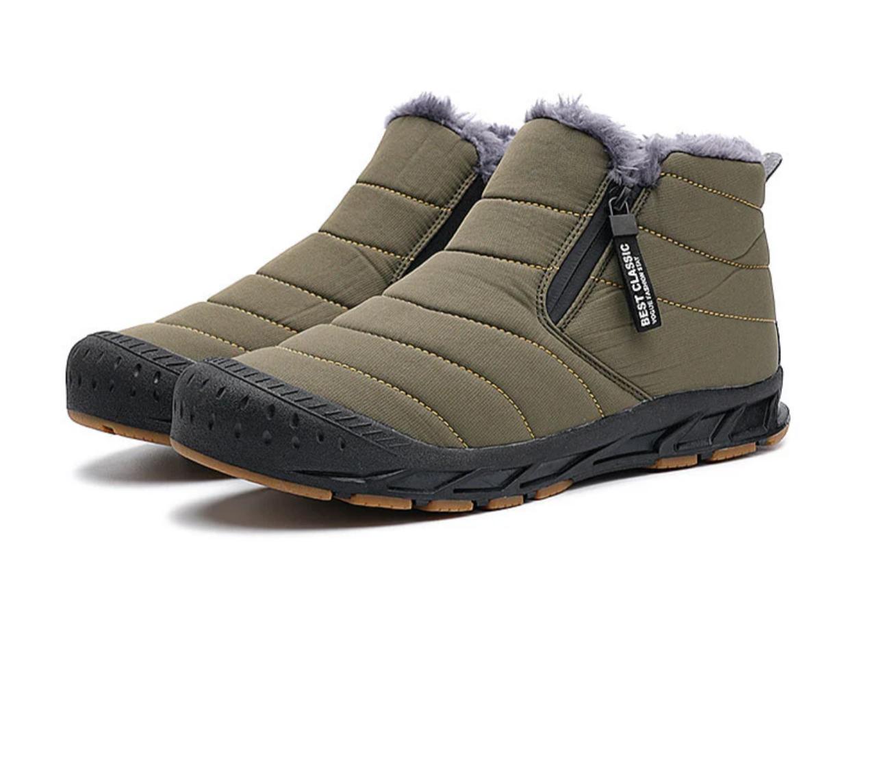 Women's Winter Coat Warm Faux Fur, Lined with Waterproof Snow Boots
