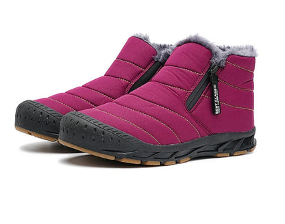 Women's Winter Coat Warm Faux Fur, Lined with Waterproof Snow Boots