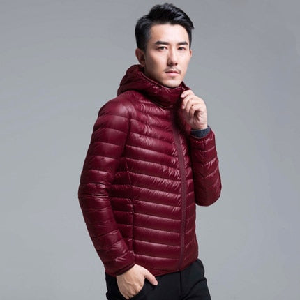 Men's Transitional Jacket Hood Modern Jessie