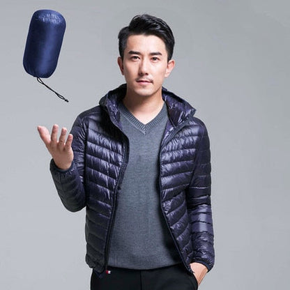 Men's Transitional Jacket Hood Modern Jessie
