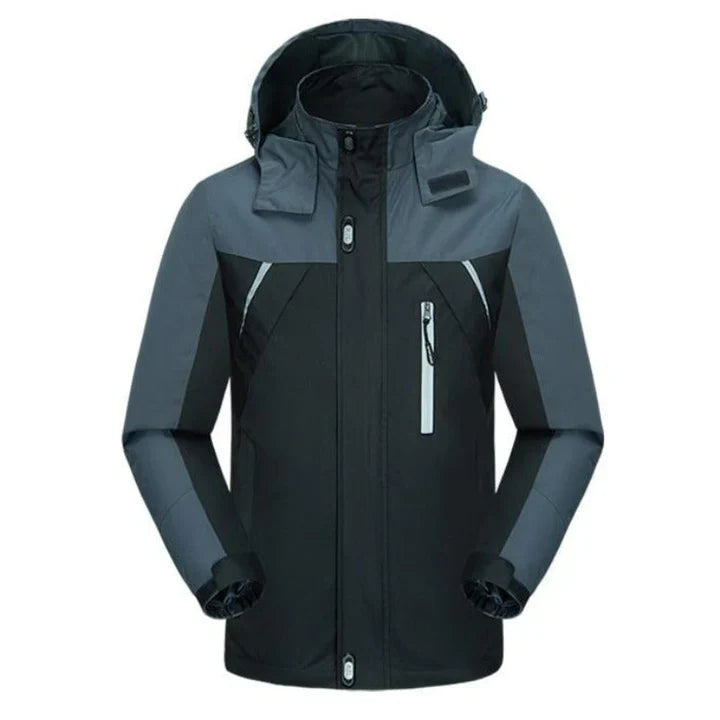 Men's Two-Tone Modern Winter Jacket