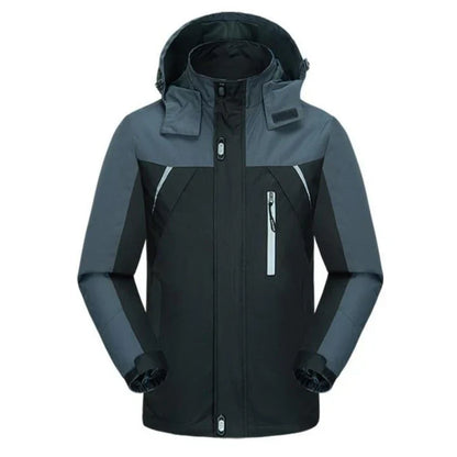 Men's Two-Tone Modern Winter Jacket