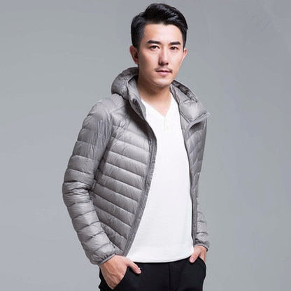 Men's Transitional Jacket Hood Modern Jessie