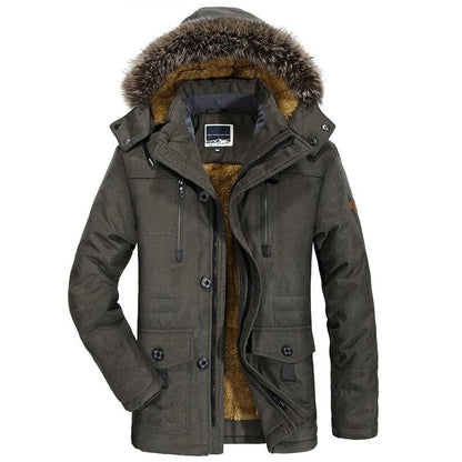 Oliver - Winter Parka with Faux Fur Trim