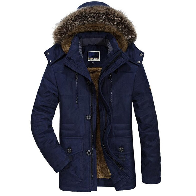 Oliver - Winter Parka with Faux Fur Trim