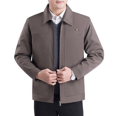 Stylish Men's Coats with Lapel Collars Elegant