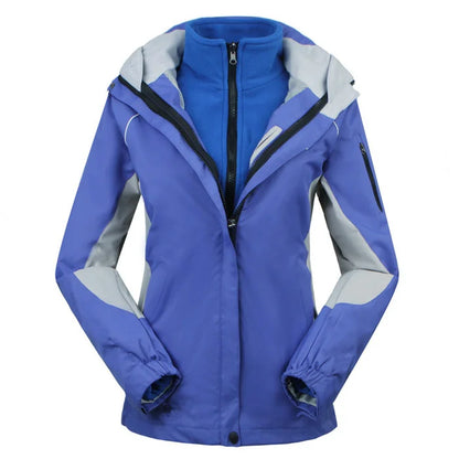 Women's Outdoor Jacket Waterproof Windproof Black