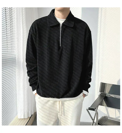Stylisher Herren Pullover Britischer Stil - IdealeKleiden