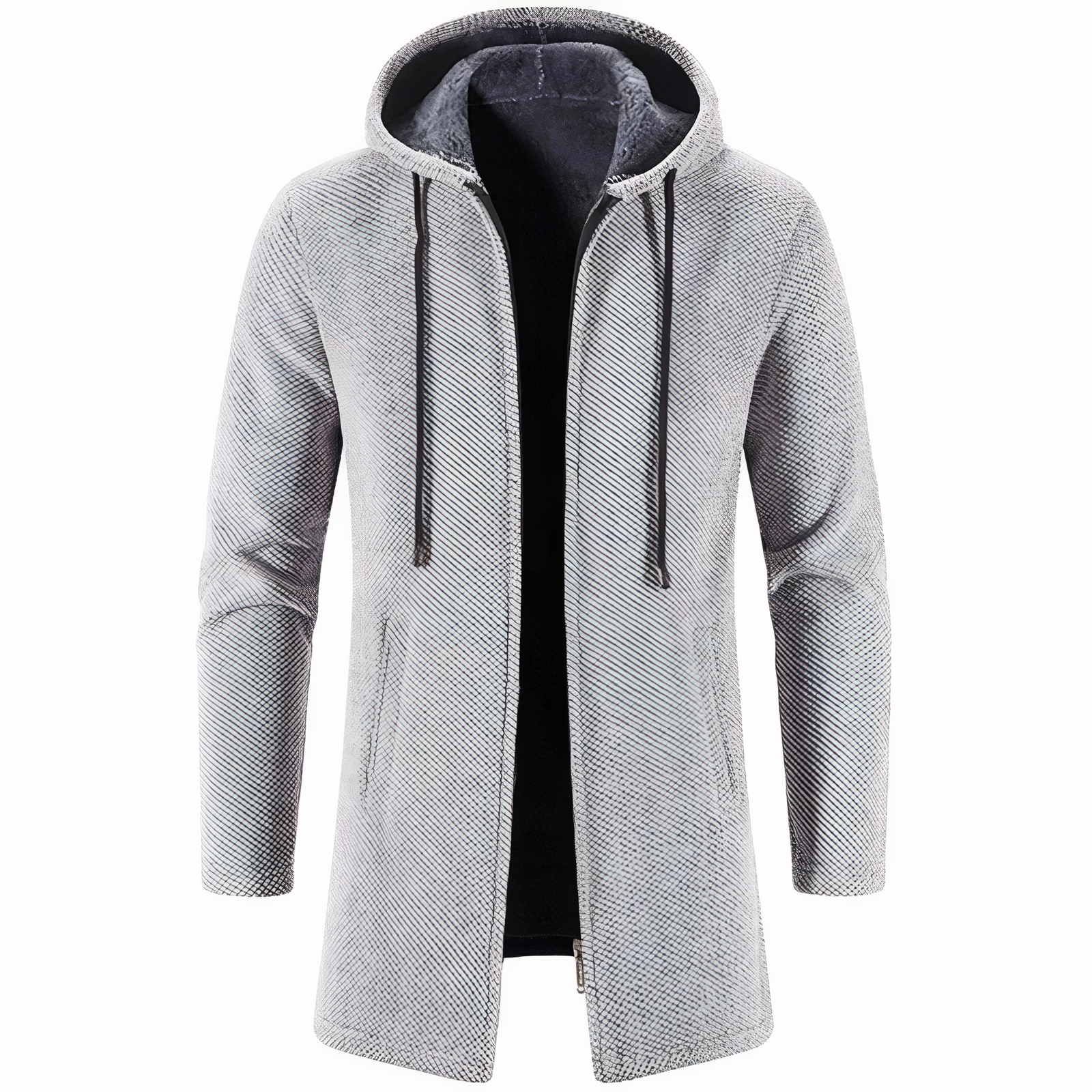 Praktische Sportjacke mit Kapuze - IdealeKleiden