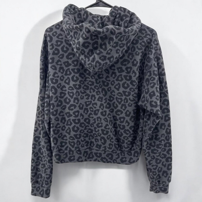 Men's Hoodie Leopard Print Streetwear Style