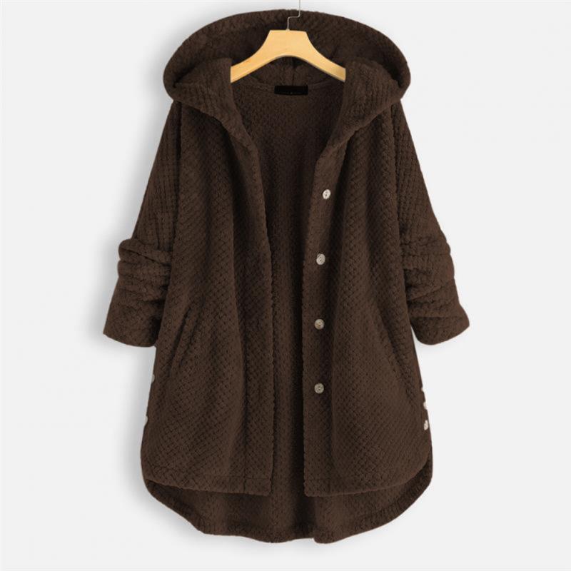 Women's Soft Fleece Jacket with Hood