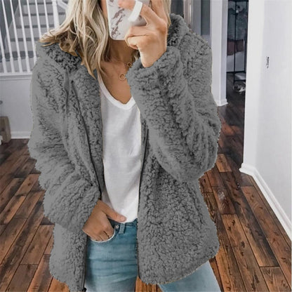 Hooded Vest Soft & Warm Winter