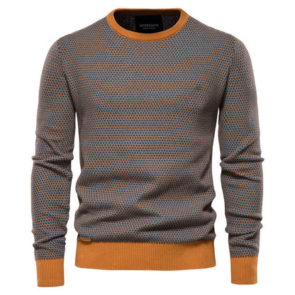 Men's Clothing Round Neck Pullover Casual