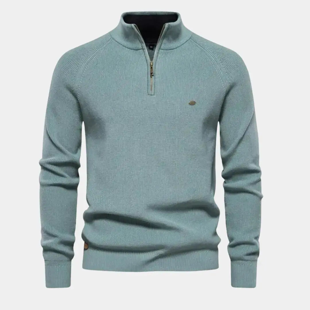 Men's Quarter-Zip Modern Pullover