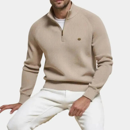 Men's Quarter-Zip Modern Pullover
