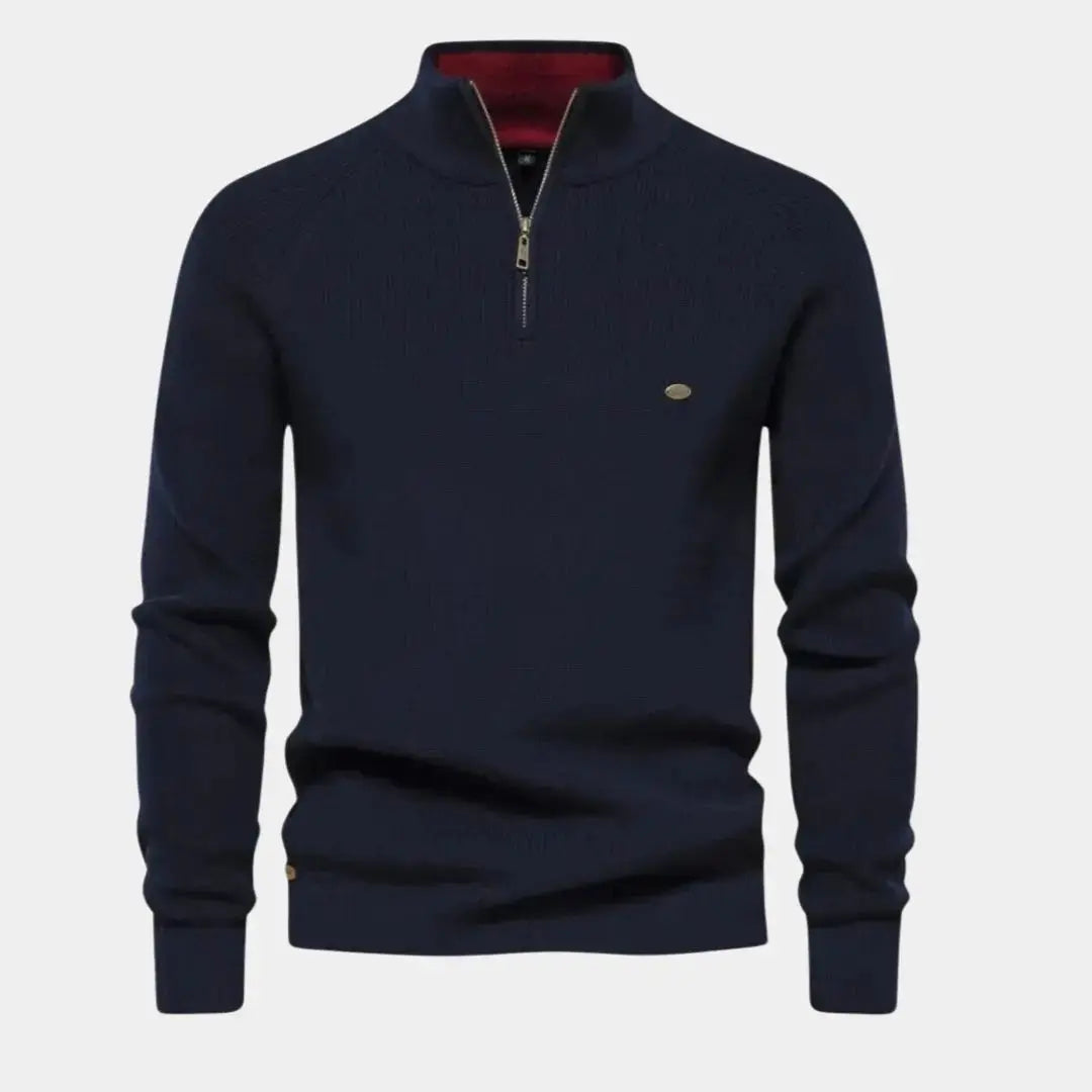 Men's Quarter-Zip Modern Pullover