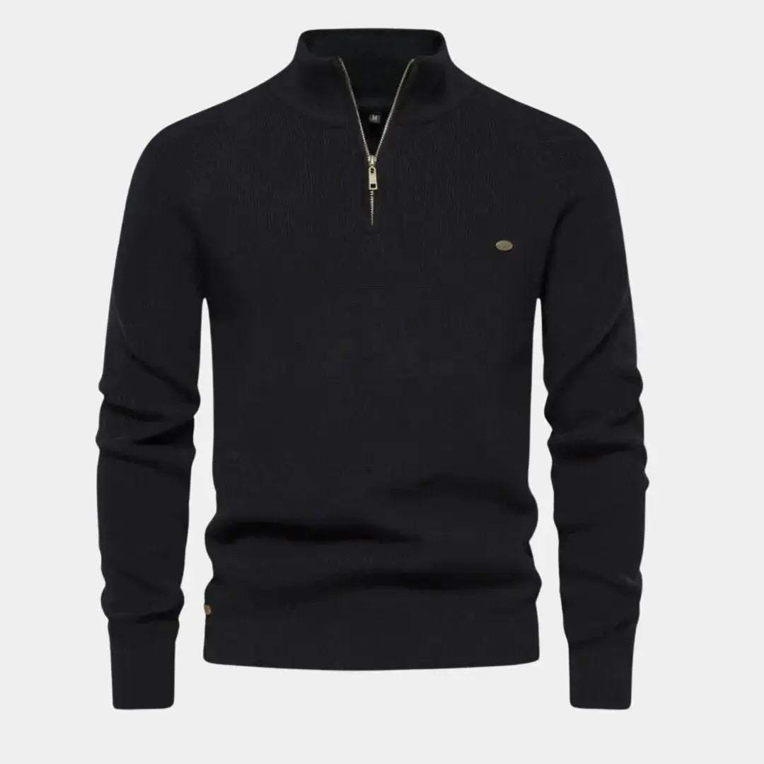 Men's Quarter-Zip Modern Pullover
