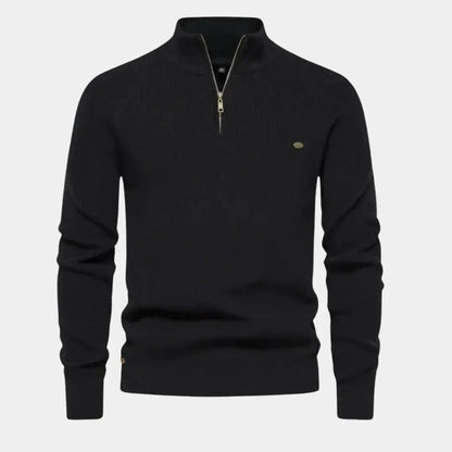 Men's Quarter-Zip Modern Pullover