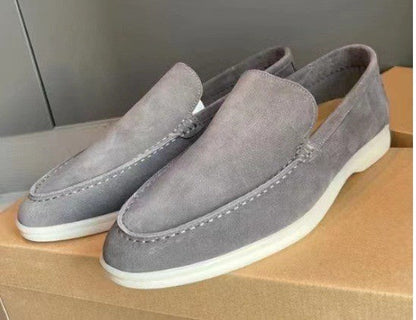 Comfortable Men's Suede Loafers