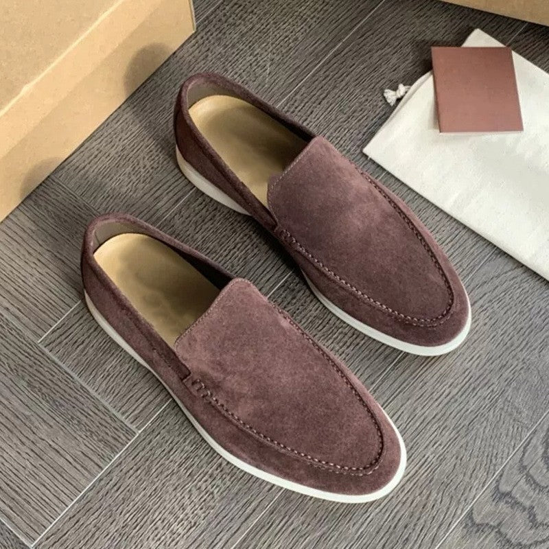 Comfortable Men's Suede Loafers