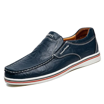 Men's Comfortable Leather Slip-On Shoes