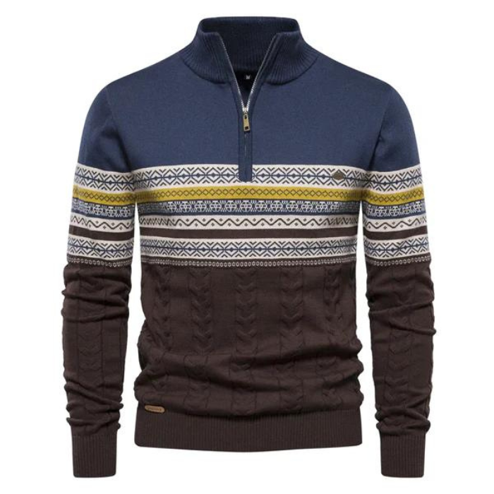 Men's Warm Knitted Winter Sweater