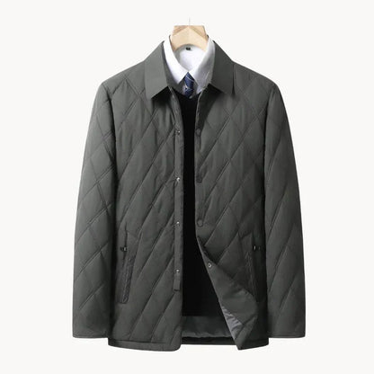 Leon - Steppjacke Glamour Diamantmuster