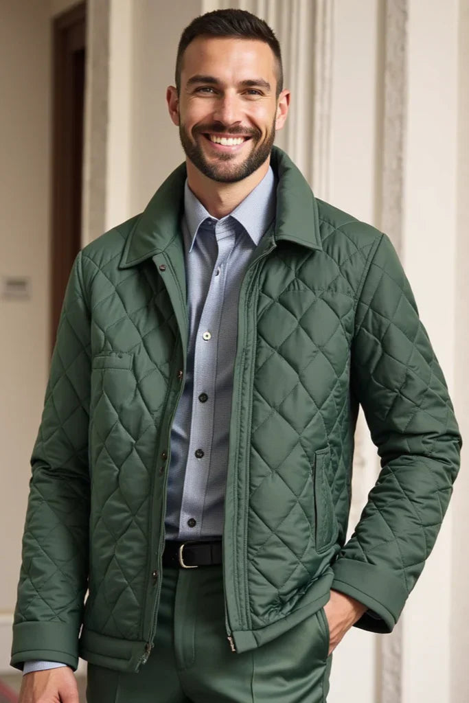 Herren Winterjacke Warm Elegant - IdealeKleiden