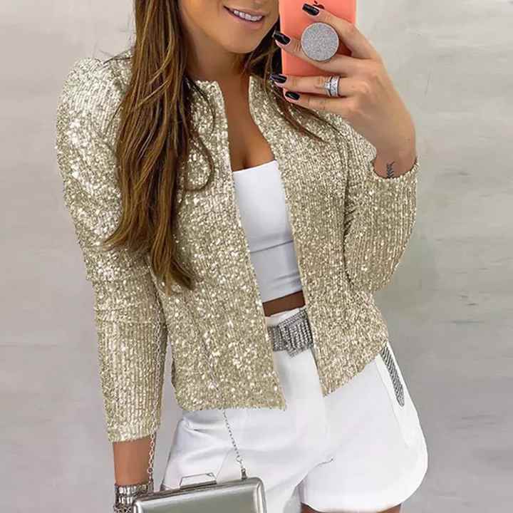 Glamour Sequin Blazer Elegant