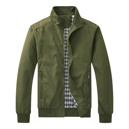 Men's Outdoor Jacket Lightweight Windproof Zipper