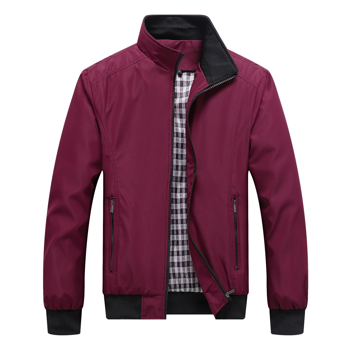 Men's Outdoor Jacket Lightweight Windproof Zipper