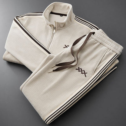 Men's Striped Two-Piece Tracksuit