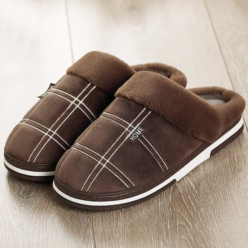 Men's Warm Winter Slippers Comfortable
