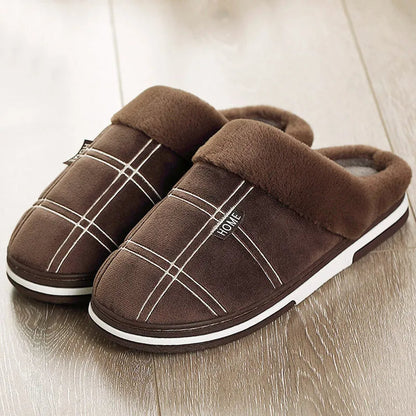 Men's Warm Winter Slippers Comfortable