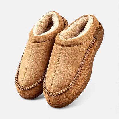 Warm Men's Slippers Non-Slip Fleece