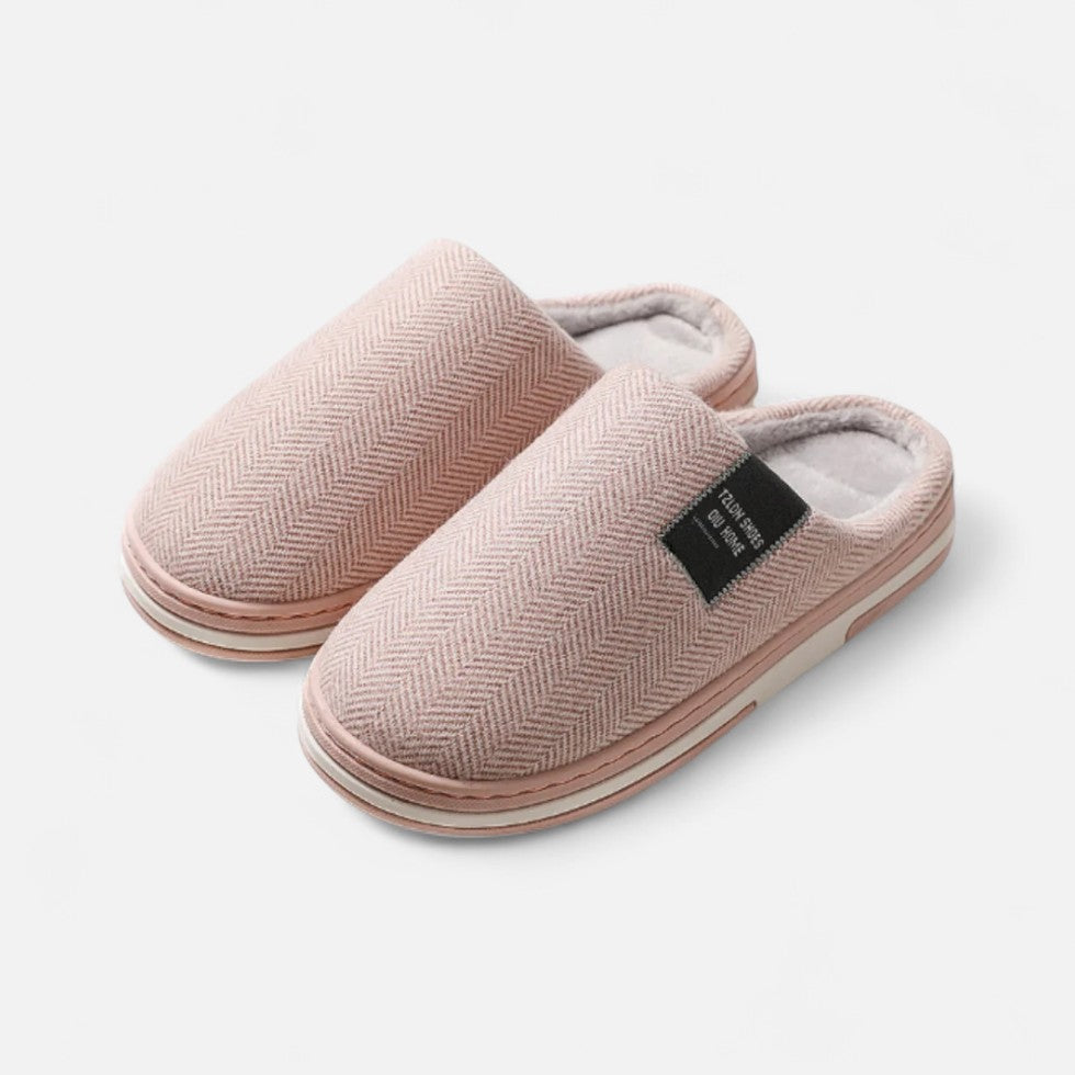 Men's Slippers Warm Winter Tweed