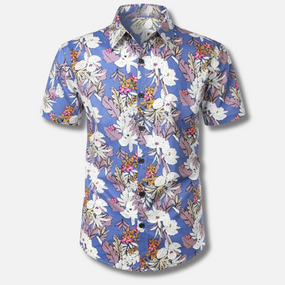 Sommerbluse Hawaiihemden Style für Männer - IdealeKleiden