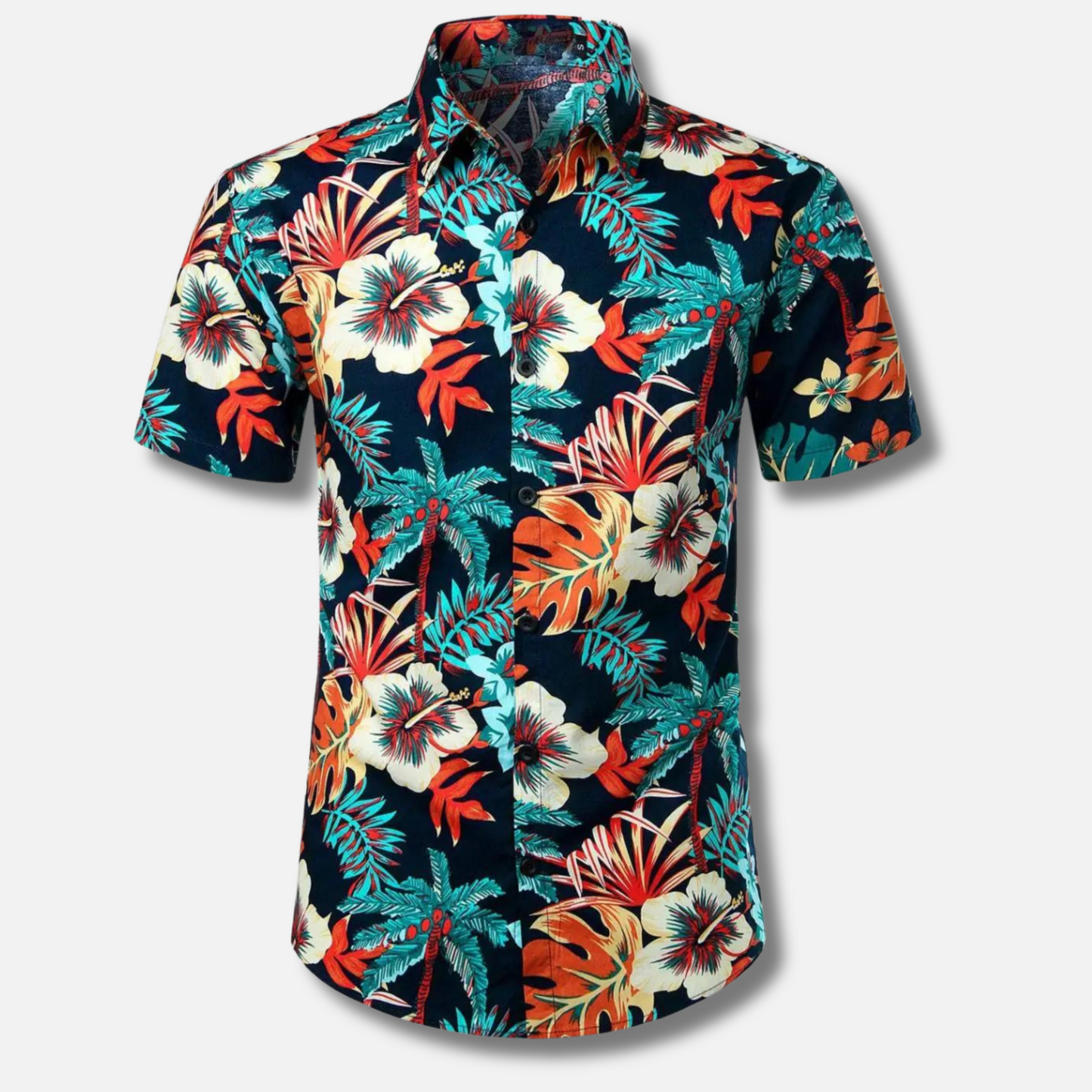 Summer Blouse Hawaiian Shirt Style for Men