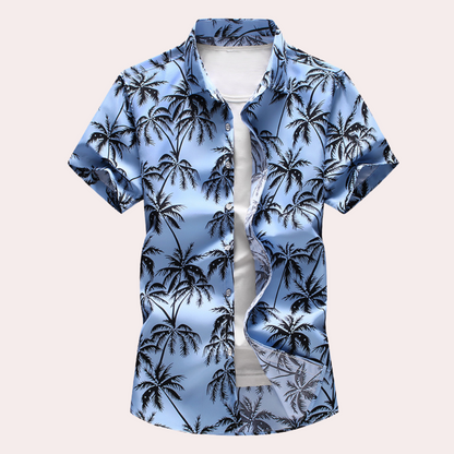 Colorful Hawaiian Shirt Short Sleeve Summer